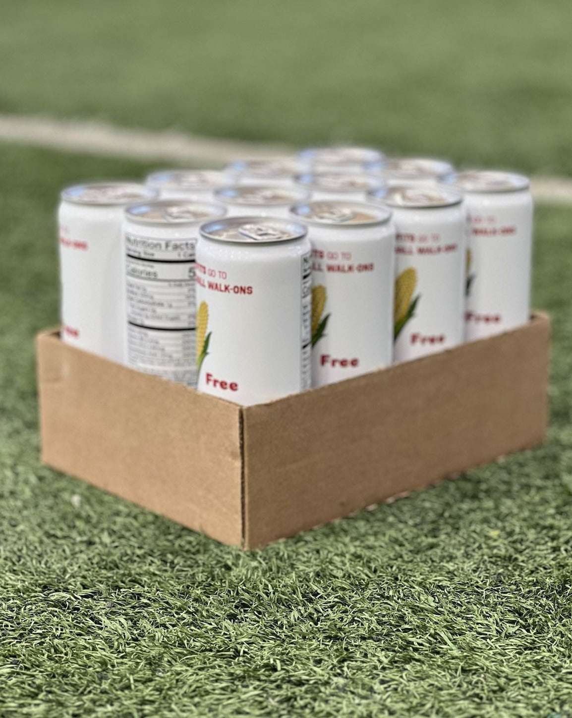 Big Corn Energy Sugar Free 12 Pack of 12oz Cans